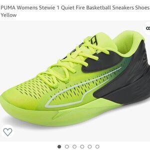 PUMA Womens Stewie 1 Quiet Fire Basketball Sneakers Shoes